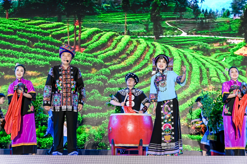 活动开幕后，举行了湖南省夏季“村晚”示范展示活动。